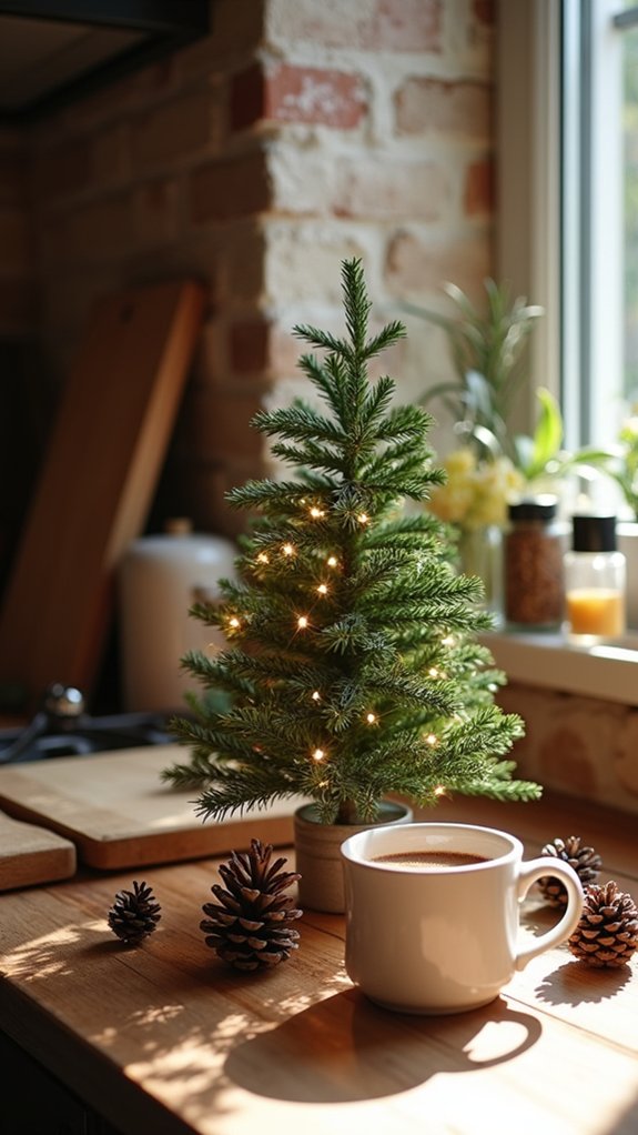 cozy festive kitchen accent