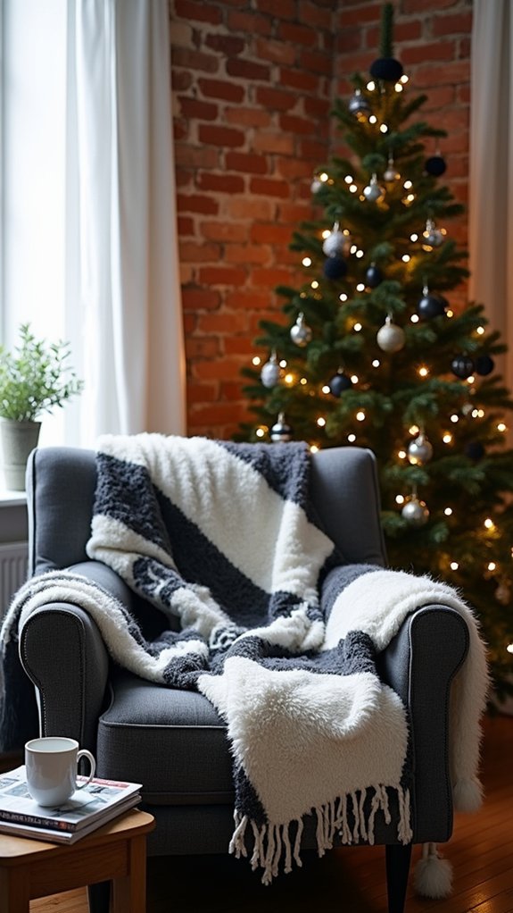 cozy graphic print blankets