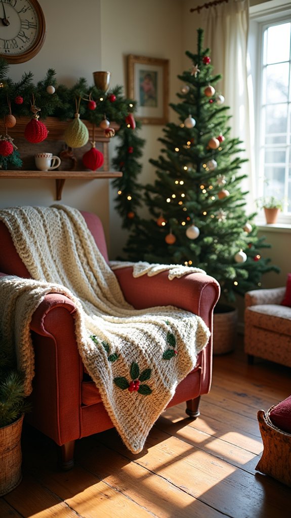 cozy handmade christmas decorations