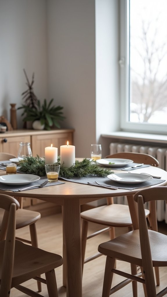 cozy natural holiday gatherings