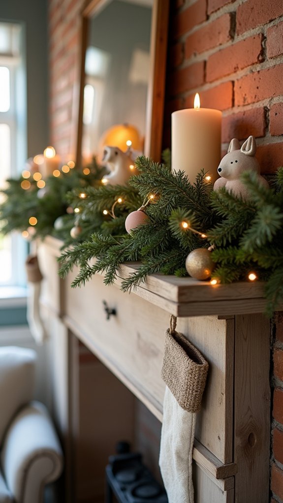 cozy rustic holiday decor