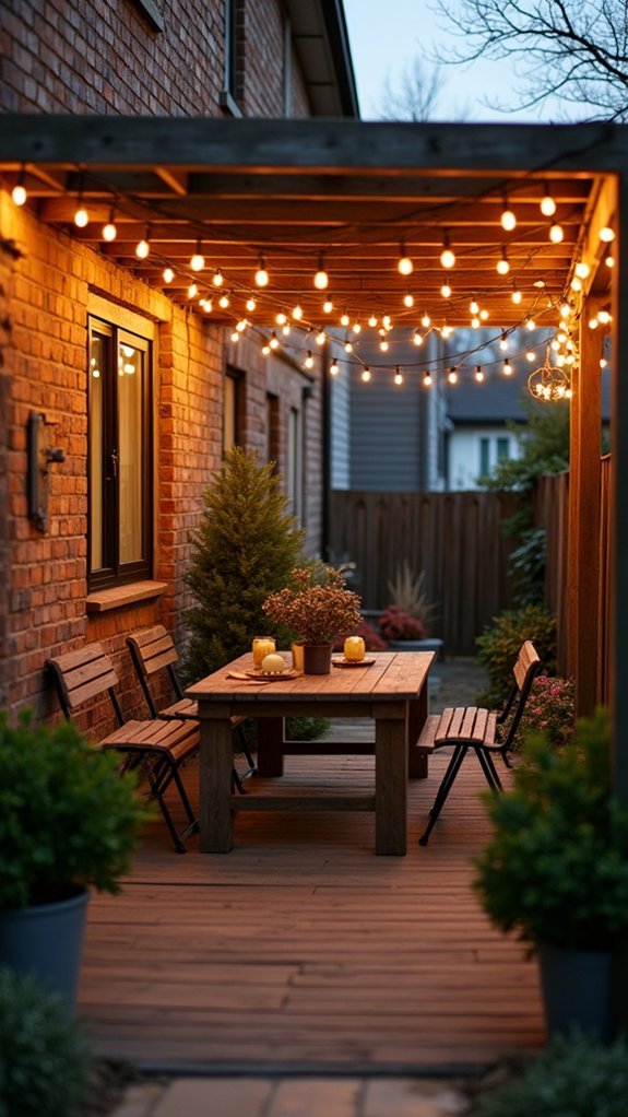 cozy warm white ambiance