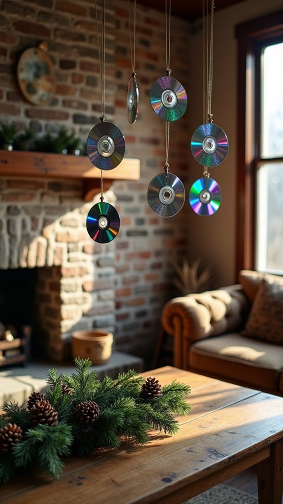 creative cd ornament project