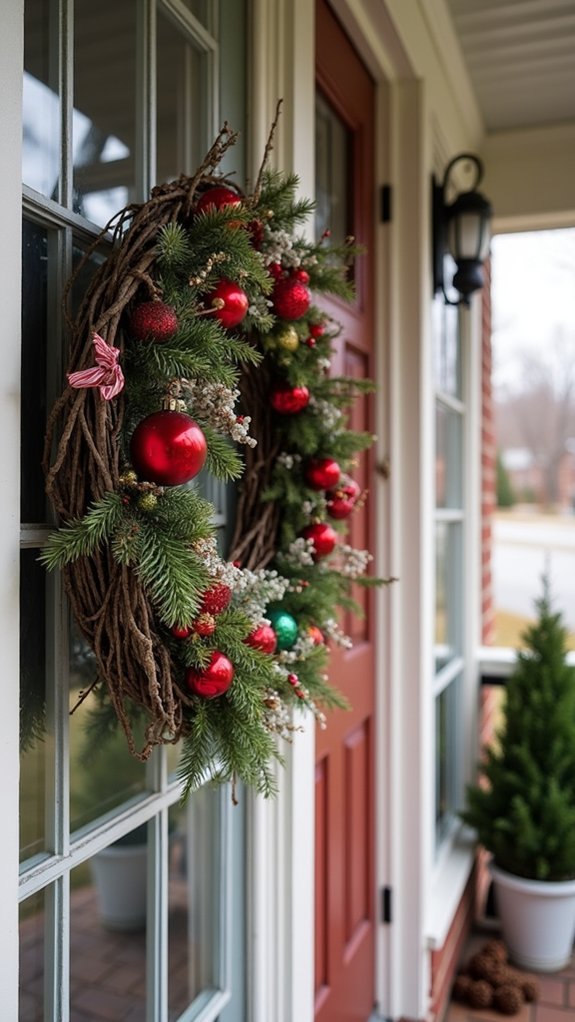 creative eco friendly wreath making