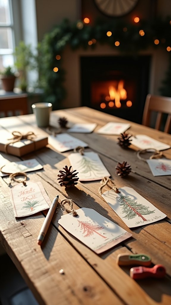 creative handmade gift tags