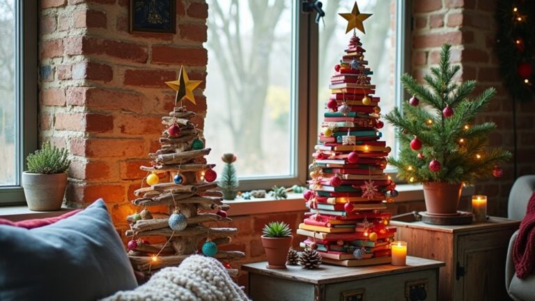 creative homemade christmas trees