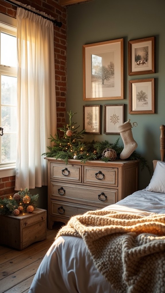 curated seasonal artwork display