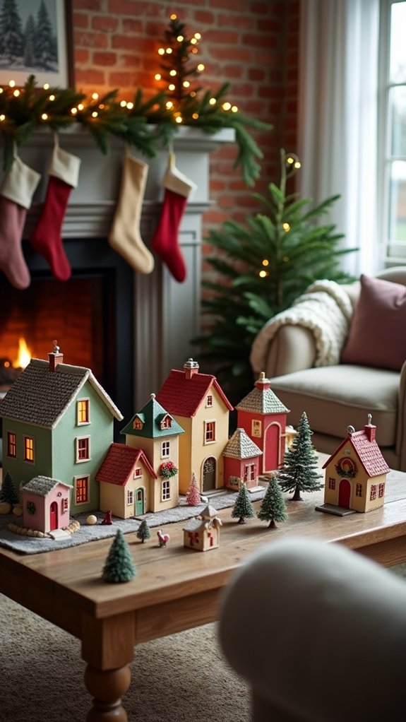 custom holiday village memories