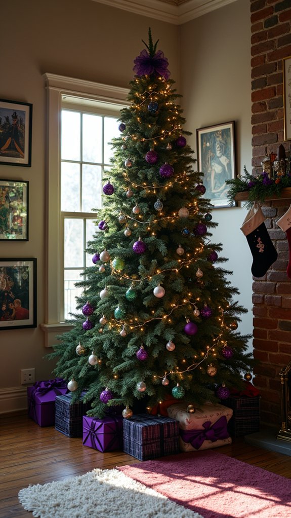 dark disney holiday decor