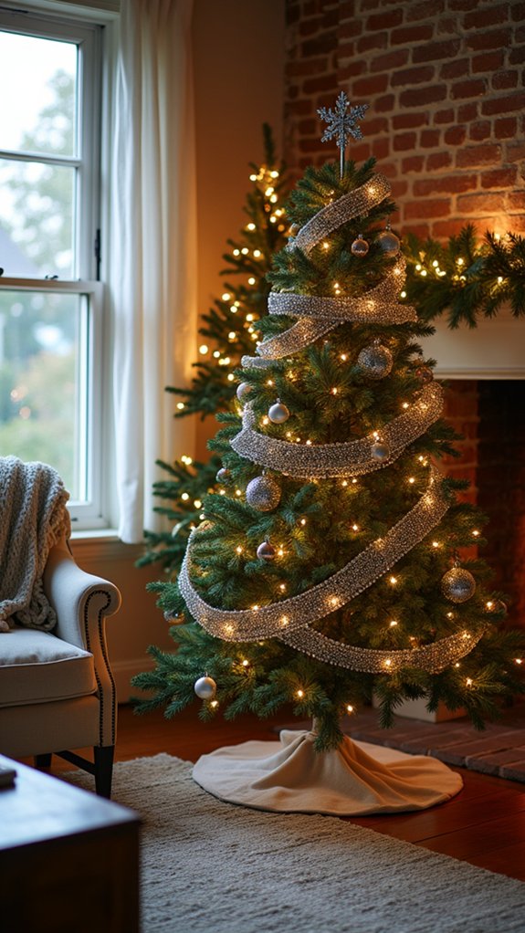 dazzling crystal tree accents