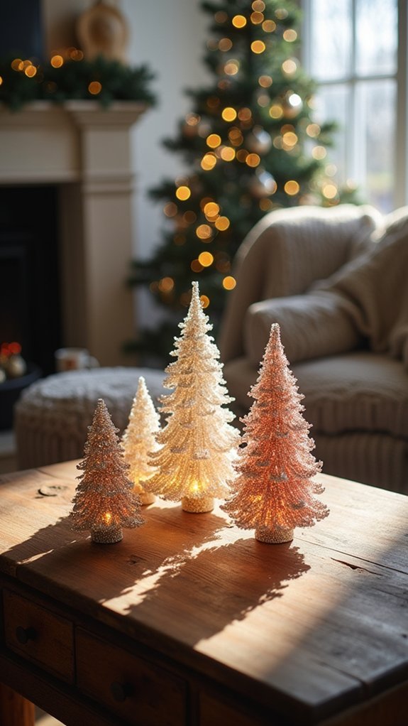 delicate sparkling holiday charm