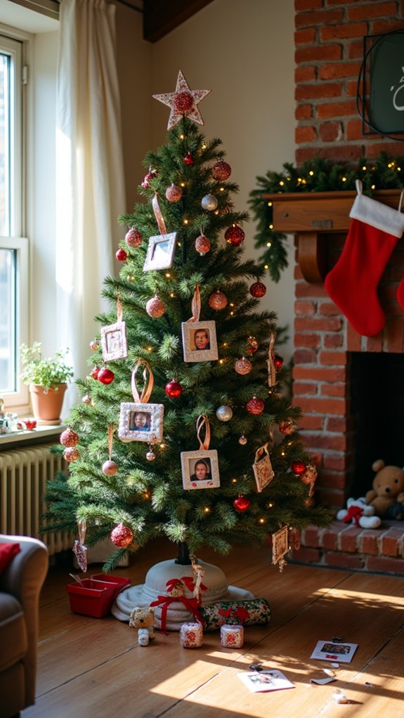 diy holiday photo ornaments