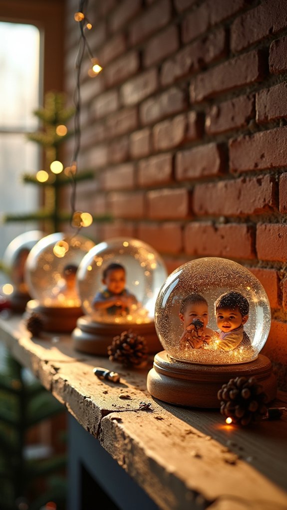 diy photo snow globe