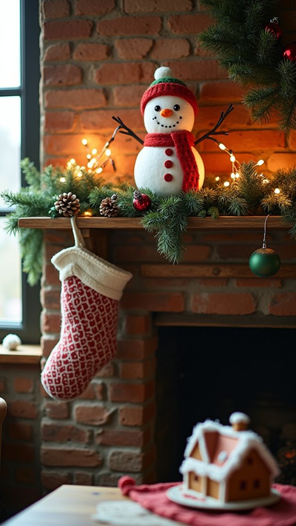 diy snowman crafting project