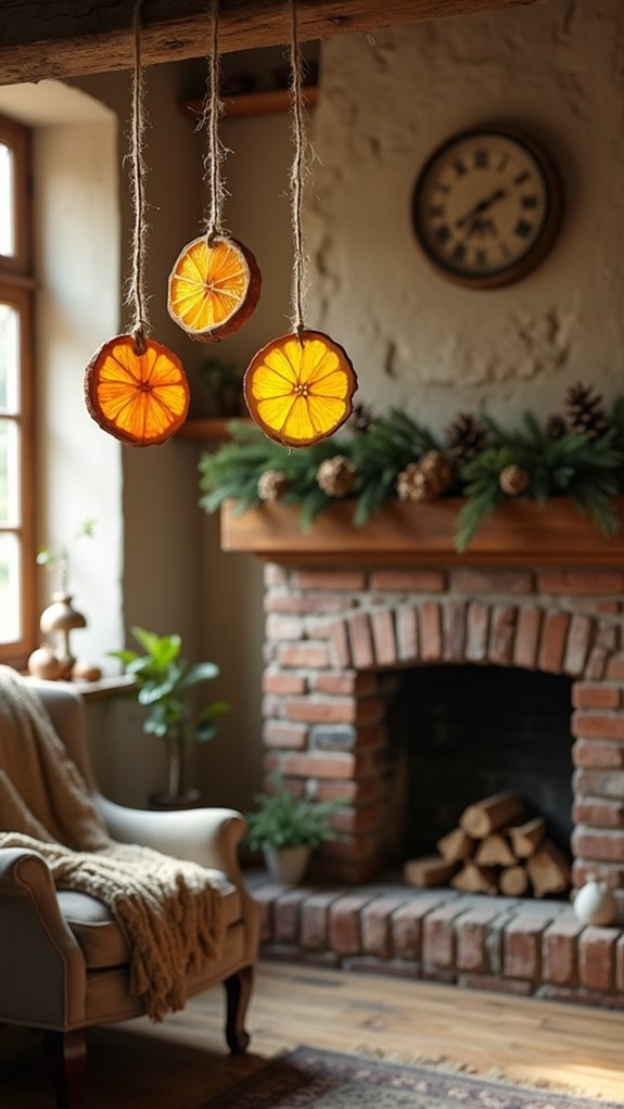 dried citrus holiday decorations