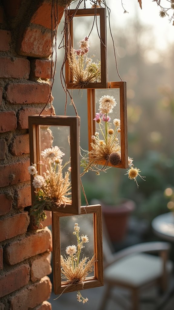 dried flower frame artistry