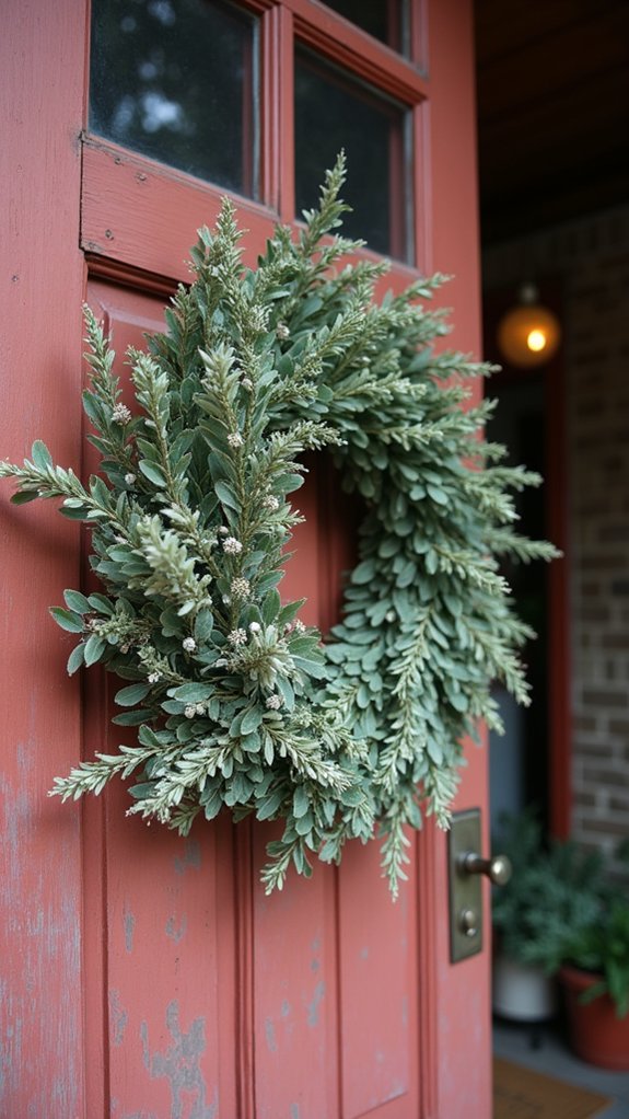 dried mistletoe holiday charm