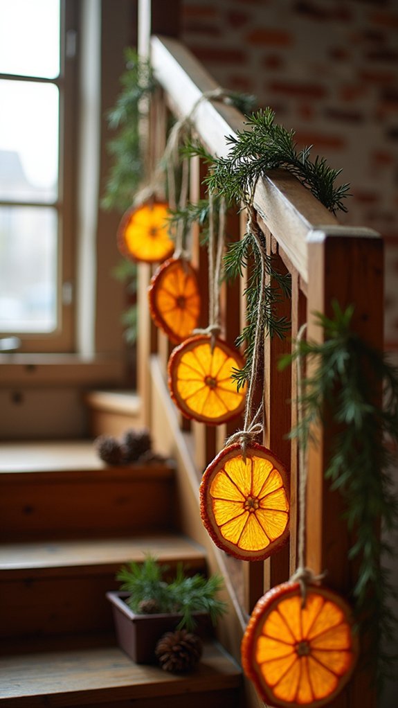 dried orange slice ornaments