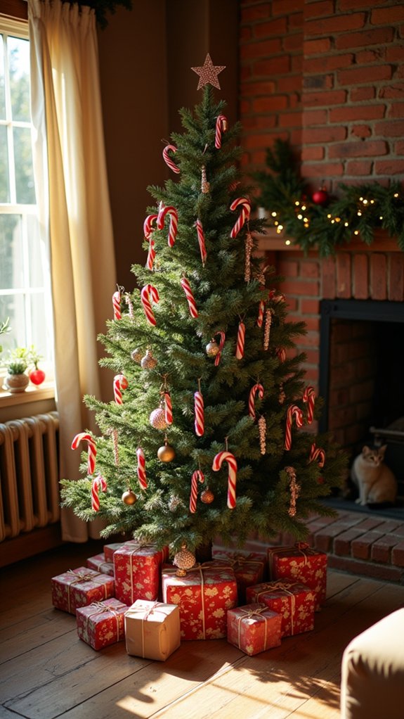 edible candy cane decorations
