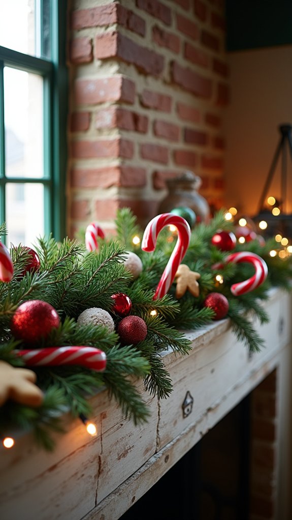 edible holiday decorations display