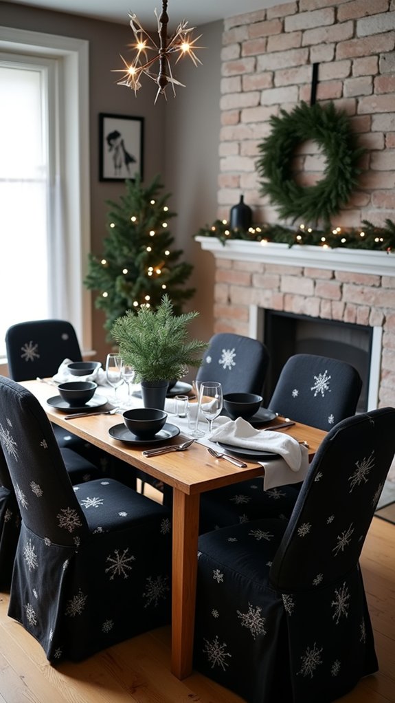 elegant chair covers enhance style