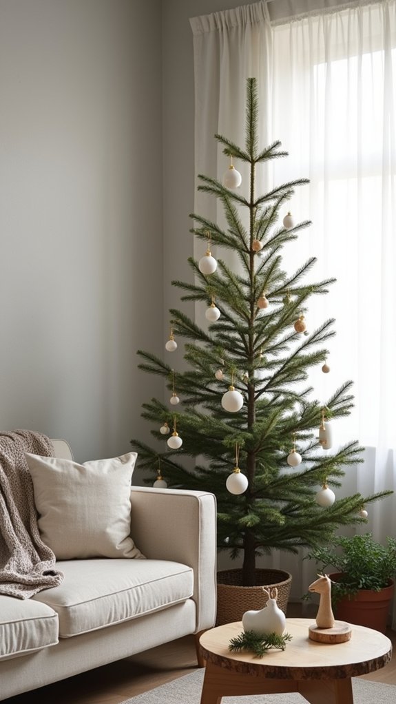 elegant cozy minimalist tree