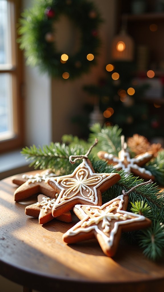 elegant gingerbread ornament designs
