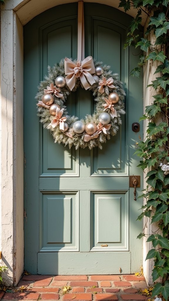 elegant grey champagne combination