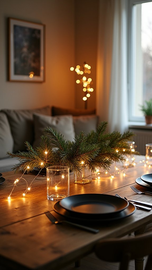 elegant holiday table decor