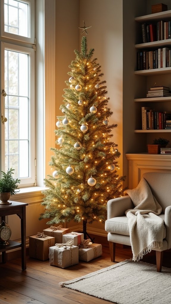 elegant metallic gold tree