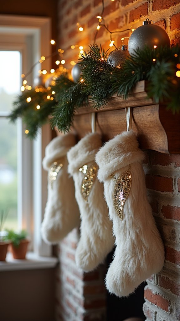 elegant metallic holiday decor