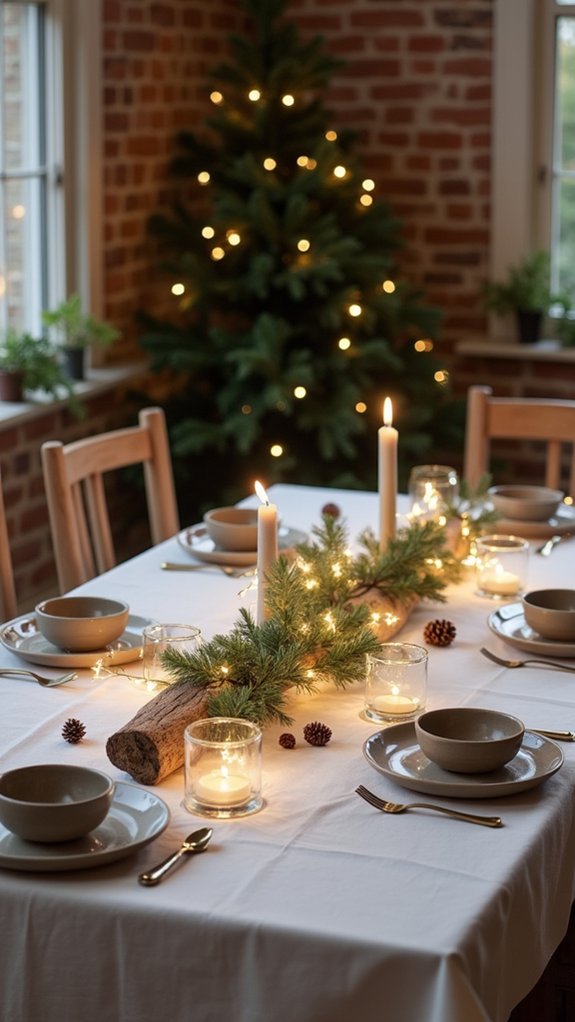 elegant minimalist holiday decor