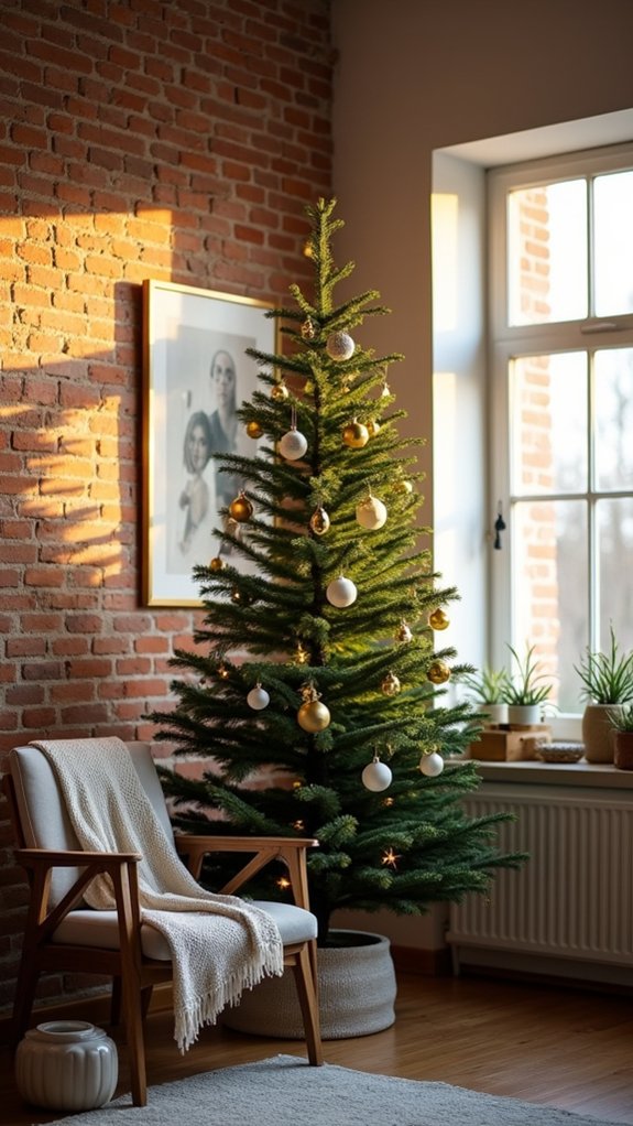 elegant minimalist holiday decor