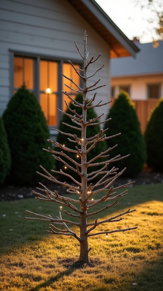 elegant natural holiday decor