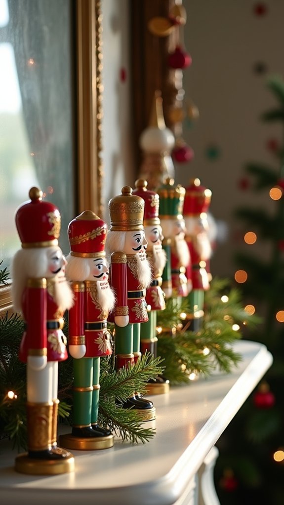 elegant porcelain nutcracker ornaments