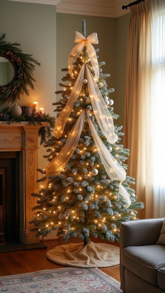 elegant sheer organza ribbon