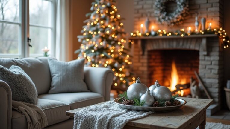 21 Silver Christmas Decor Ideas That Add Subtle Shine and Grace elegant silver holiday decorations