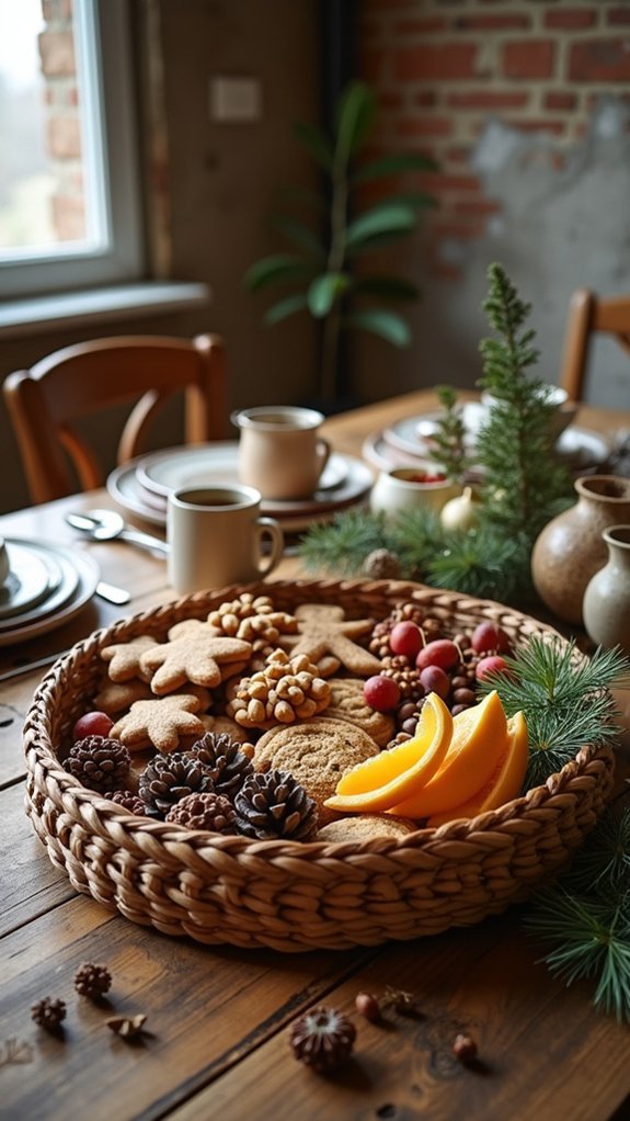 elevated holiday serving style