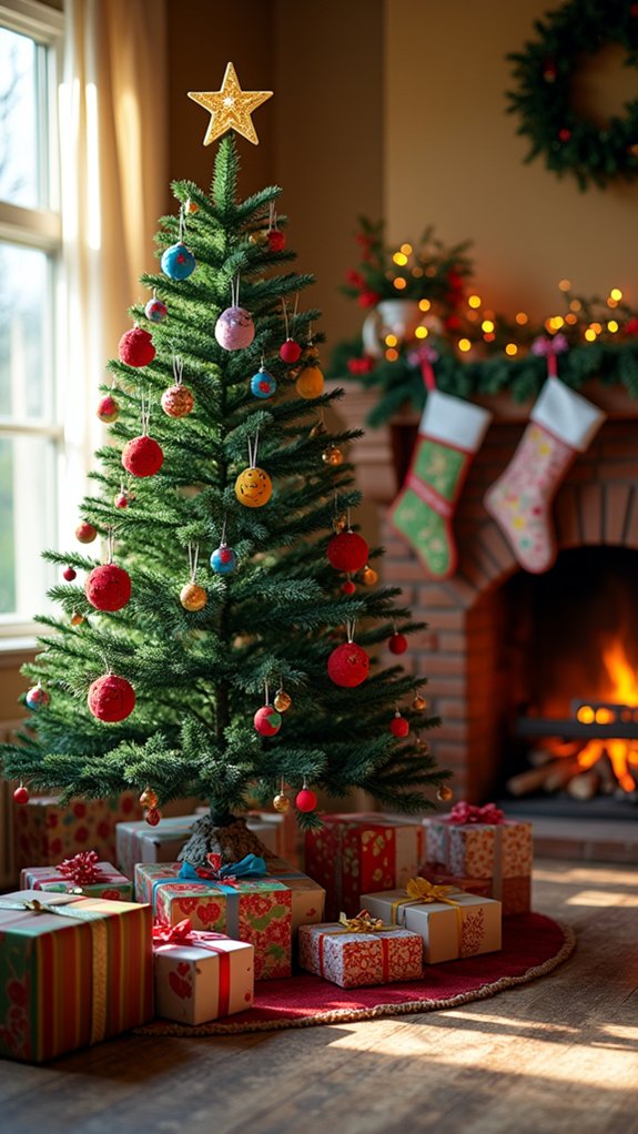 emotional celebration with colors