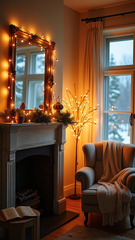 enchanting fairy light mirrors