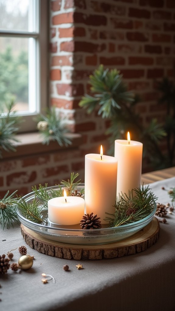 enchanting floating candle displays
