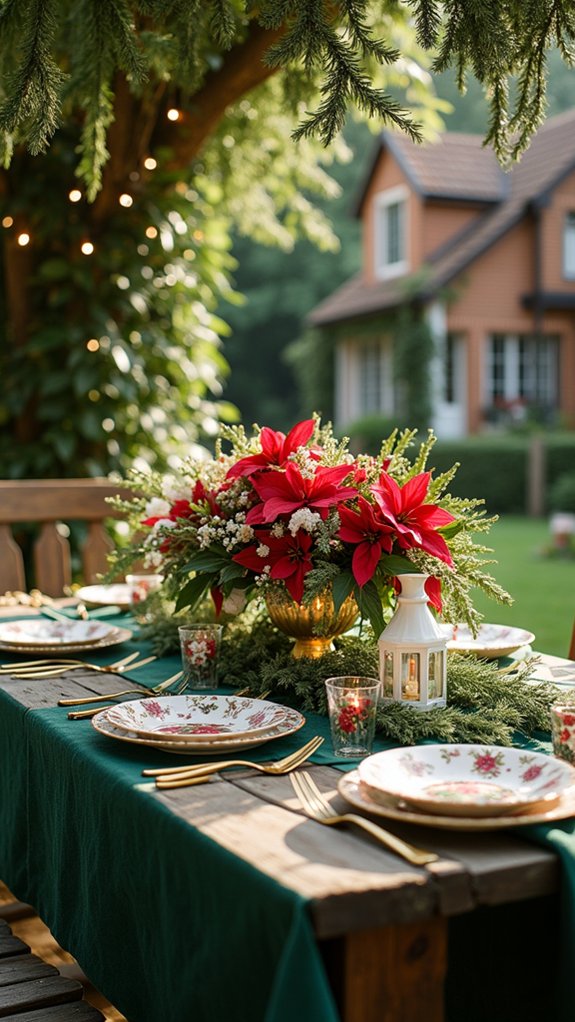 enchanting garden dining experience