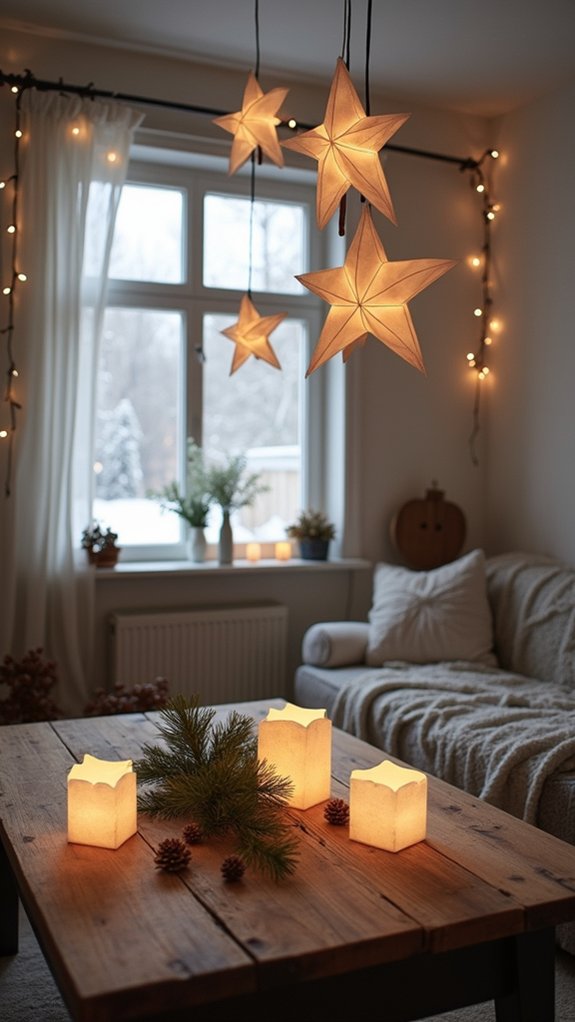 enchanting handcrafted star lanterns