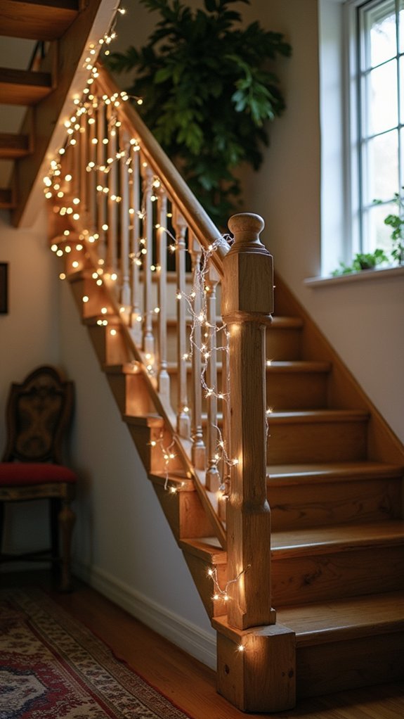 enchanting icicle lights display