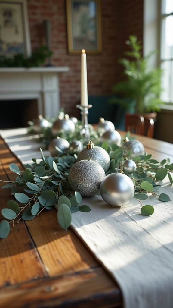 eucalyptus and silver elegance