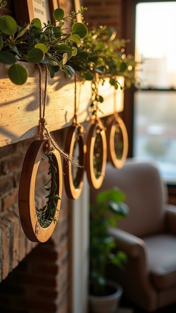 eucalyptus frames for holidays