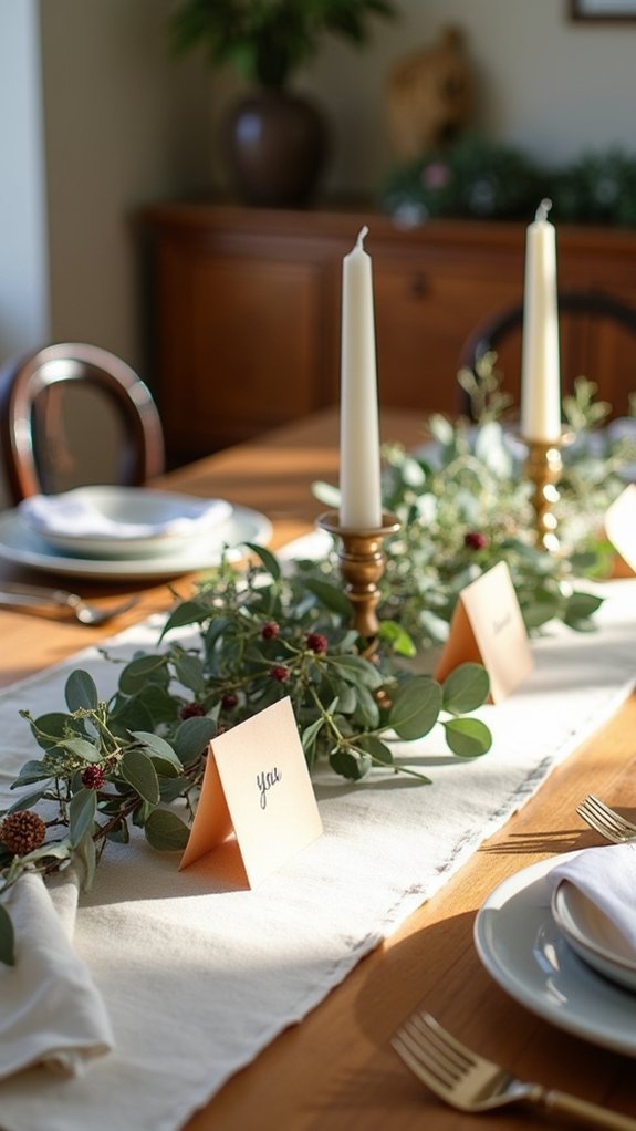 eucalyptus name cards tutorial