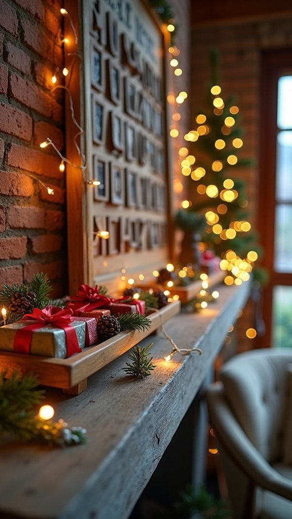 festive and personal countdown