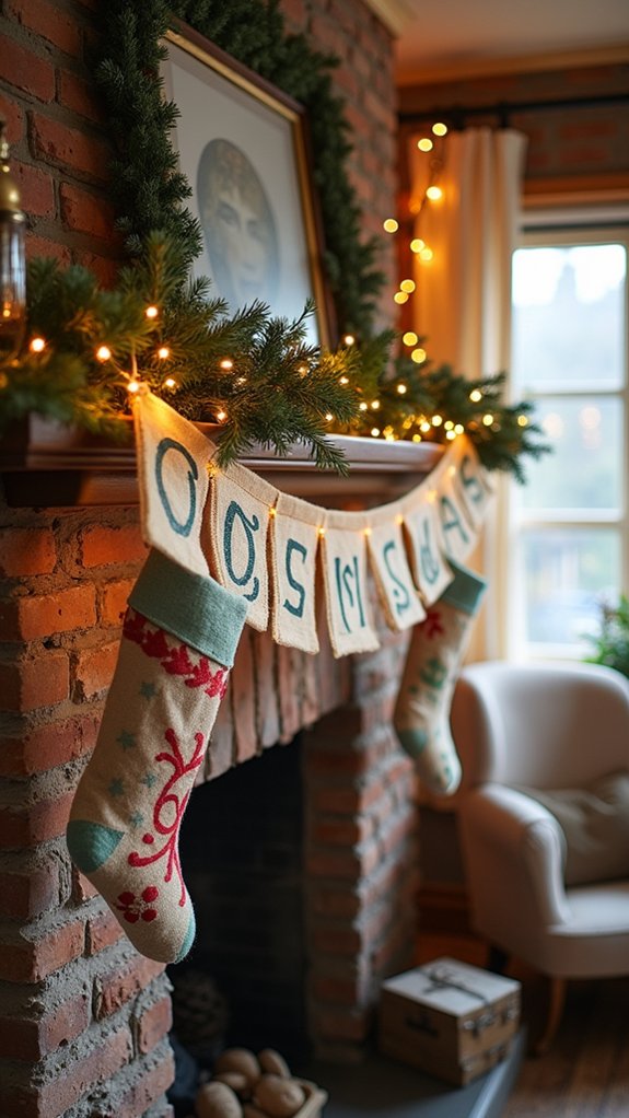 festive banners enhance atmosphere