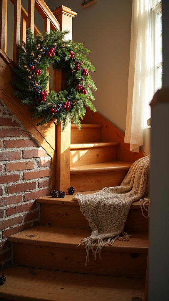 festive berry wreath decoration